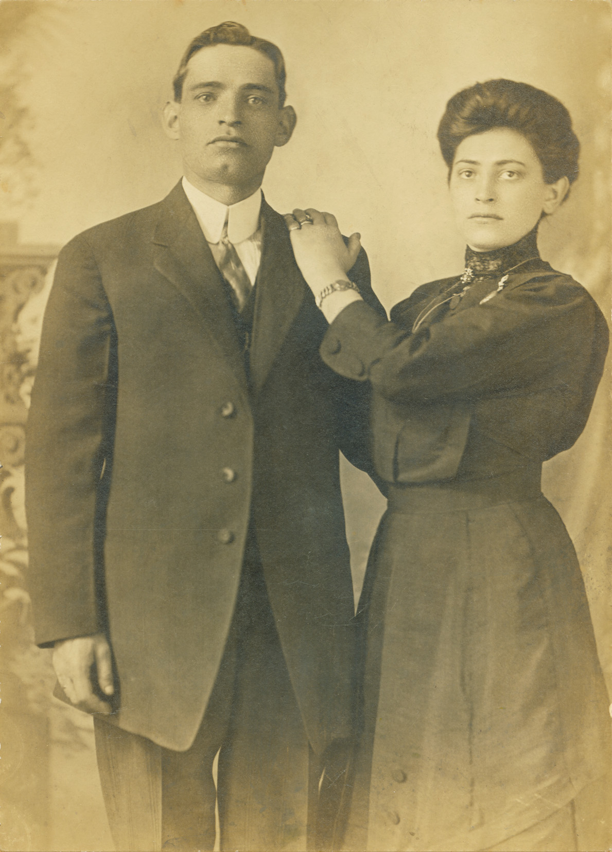 Jake & Rose Nelson Robinson circa 1912 Portland